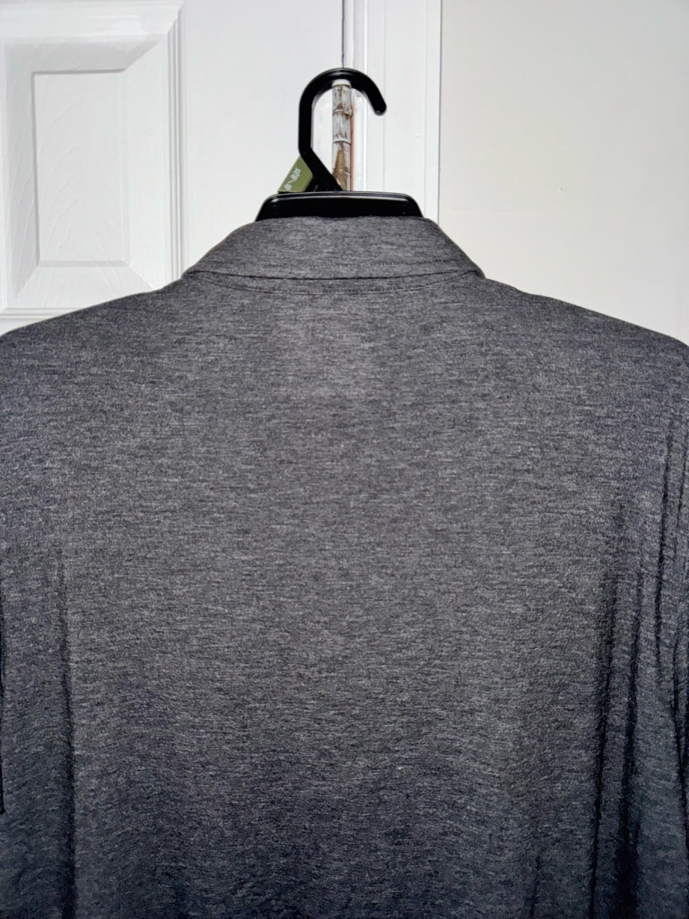 George Men's Performance Polo Shirt XL NWT Charcoal Gray Chest Stripe Golf Activ - Picture 8 of 9